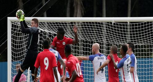 أمريكا تهزم كوبا في مباراة تاريخية 